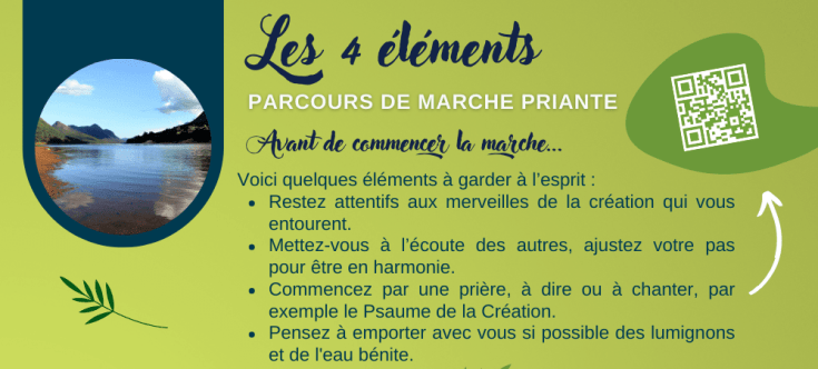 Marche priante « Les 4 éléments&nbsp;»