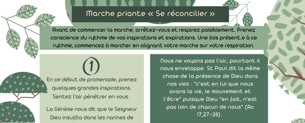 Marche priante « Se réconcilier&nbsp;»